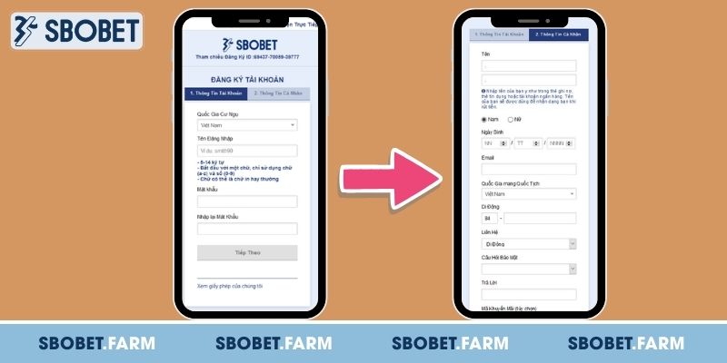 Hướng dẫn quy trình đăng ký SBOBET chỉ với 3 bước đơn giản