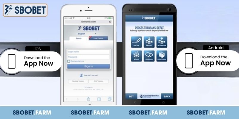 Quy trình tải app SBOBET cho iOS và Android đơn giản