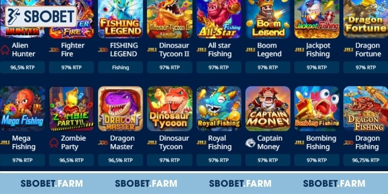 Top siêu phẩm bắn cá đổi thưởng hấp dẫn tại SBOBET